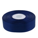 【1000円以上お買い上げで送料無料♪】コハクリボン 24mm 紺 - メール便発送