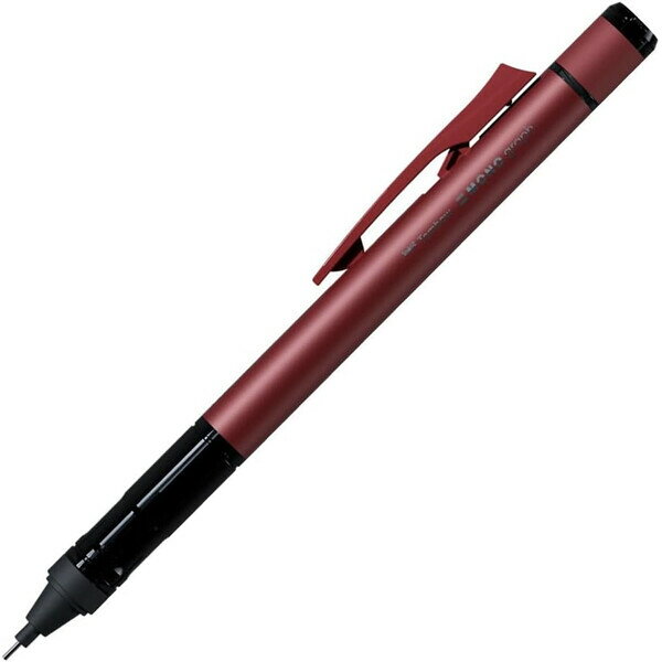 商品名シャープペンシル MONO graph TUNE モノグラフチューン ディープレッド 0.5mm 黒 消しゴム 高品質 高精度 トンボ鉛筆説明MONO消しゴム搭載シャープペンシル「MONO graph (モノグラフ)」シリーズ。消しゴムから先金具まで極めるブラックチューン「MONO graph TUNE (モノグラフチューン)」が登場!高品質・高精度な「書く」と「消す」を実現するシャープペンシル「モノグラフ」のチューンアップモデルです。回転くり出し式「MONO消しゴム」から先金具まで、人気のマットブラックを基調としたデザイン。反射を抑えたマットブラック塗装の金属段テーパーで、広い視野で狙った箇所を安定して書くことができます。軸を上下に振って芯を出す「フレノック機構」と、クリップを押し上げると「フレノック」が固定される「フレロック」機能などはそのままに、より洗練され魅力的なモノグラフを目指しました。【サイズ】約φ16×H147mm【材　質】本体=アクリル・ポリカーボネート、消しゴム=NON・PVC【シャープ芯】HB、0.5mm【生産国】日本【替えゴム】モノグラフ・モノワーク用替え消しゴム 黒 3本入 (ER-MGT)【ご注意】※パイプは塗装されていません。品番DPA-165Bこの商品について 必ずご確認ください配送についてメール便での配送になります。→ご利用の際は必ずお読みください 送料について ご注文合計額が￥1000 (税込)以上で、全国一律『送料無料』です。 →詳細はこちら返品→返品・交換・キャンセルについて※メール便は、日時指定、代金引換、ギフトラッピング・熨斗サービスに対応しておりません。