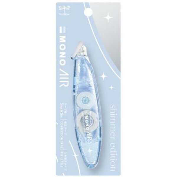 【1000円以上お買い上げで送料無料♪】トンボ鉛筆 修正テープ モノエアー ペンタイプ 限定 MONO shimmer..