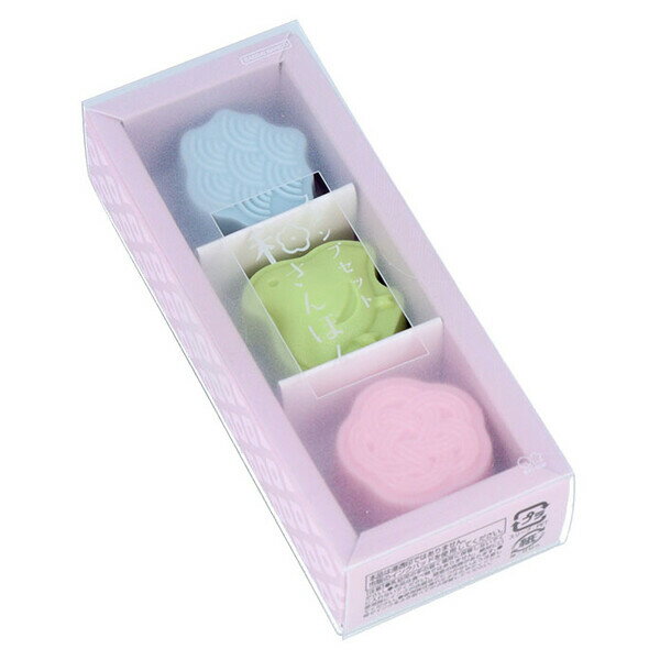 【1000円以上お買い上げで送料無料♪】スタンプセット 和さんぽん 3個セット ことぶき 寿 縁起 日本 伝..