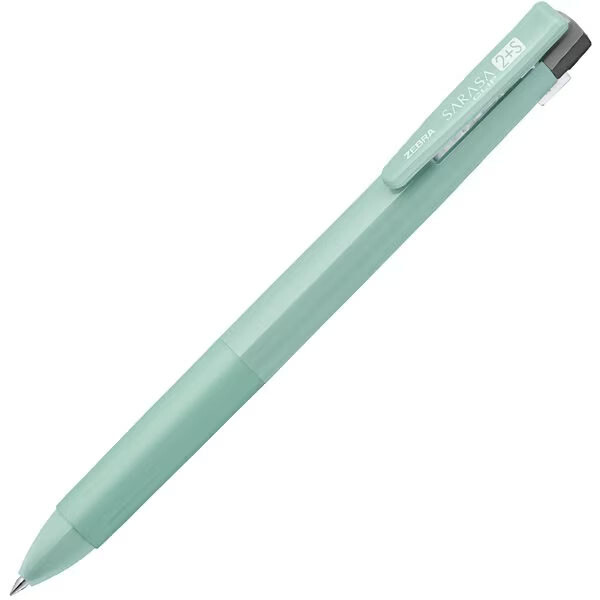 Rakuten - 【1000円以上お買い上げで送料無料♪】多機能ボールペン SARASA サラサクリップ 2+S 0.4mm モスグリーン 2色ジェルインク 黒/赤 シャープ/0.5mm スリム ゼブラ - メール便発送