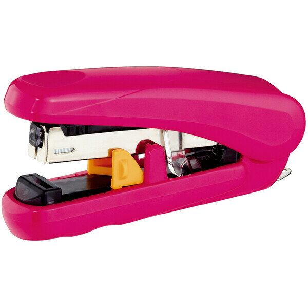 【1000円以上お買い上げで送料無料♪】プラス ホッチキス ピタヒット 紙箱入り ピンク ST-010X とじ枚数最大20枚 - メール便発送