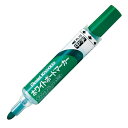 【1000円以上お買い上げで送料無料♪】ぺんてる ホワイトボードマーカー ノックル 丸 中字 緑 EMWLM-D ミドリ - メール便発送