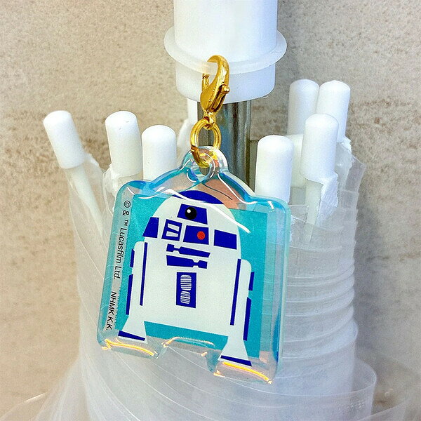 [Envío gratuito para compras de más de 1000 yenes♪] Llavero de encanto emblemático de Star Wars ¡Soy yo! C-3PO2Way Lápiz de silicona/paraguas de cangrejo Lindo sello distintivo - Envío por correo — vista 3