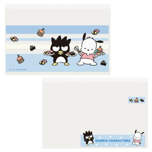 【1000円以上お買い上げで送料無料♪】エムプラン マイナカード クリアケース サンリオキャラクターズ ポチャッコ & バットばつ丸 - メール便発送のサムネイル