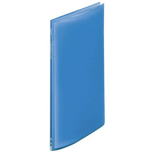 Rakuten - 【1000円以上お買い上げで送料無料♪】リヒトラブ リクエスト 透明クリヤーブック タテ型 A4 10P ブルー G3100-8 - メール便発送