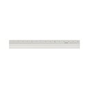 【1000円以上お買い上げで送料無料♪】アルミ定規 15cm シルバー カッター作業 レーザー刻印 グランドポイント目盛 軽量 耐久性 丈夫 シンプル 日本製 ...