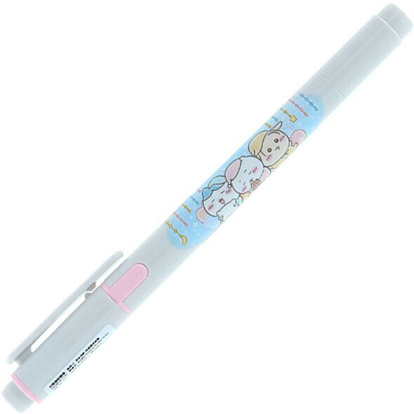 Rakuten - 【1000円以上お買い上げで送料無料♪】ちいかわ 蛍光ペン KIRE-NA キレーナ ペールピンク ツイン 太字/細字 水性 速乾 ハチワレ/うさぎ かわいい サンスター文具 - メール便発送