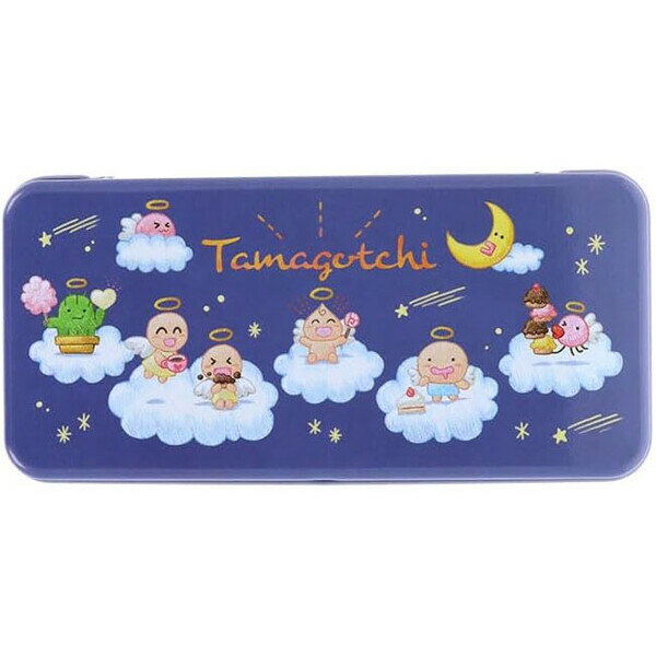 商品名たまごっち 缶ペンケース スイーツ柄 てんしっちのたまごっち ブリキ製 筆箱 天使 平成 レトロ かわいい サンスター文具説明懐かしい色鉛筆タッチで描きおこした「たまごっち」アートシリーズ♪「てんしっちのたまごっち」お空でスイーツを食べている「スイーツ」柄です。懐かしのブリキ缶「ペンケース」です。中皿なしのフラットタイプで、持ち運びにも便利。【サイズ】約W195×H90×D22mm【重　量】約94g【材　質】ブリキ【生産国】中国品番S1430297この商品について 必ずご確認ください配送についてメール便での配送になります。→ご利用の際は必ずお読みください 送料について ご注文合計額が￥1000 (税込)以上で、全国一律『送料無料』です。 →詳細はこちら返品→返品・交換・キャンセルについて※メール便は、日時指定、代金引換、ギフトラッピング・熨斗サービスに対応しておりません。