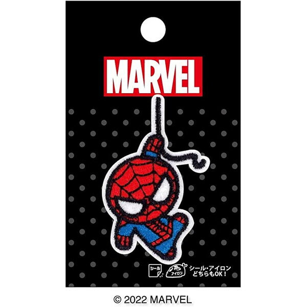 【1000円以上お買い上げで送料無料♪】MARVEL マーベル スパイダーマン ワッペン アイロン接着 シール両..