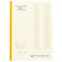 【1000円以上お買い上げで送料無料♪】まほら ゆったりつかう学習帳 セミB5 10マス バランス中心点入り 21mm レモン 30枚 目にやさしい 全科目対応 小学1年/2年 日本製 - メール便発送(3)