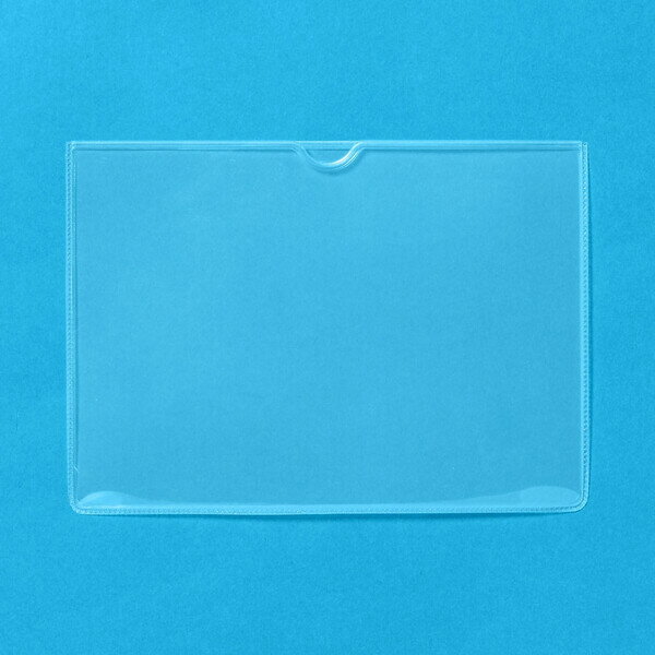 【1000円以上お買い上げで送料無料♪】プラス 再生カードケース ソフトタイプ A6サイズ PC-306R - メール便発送