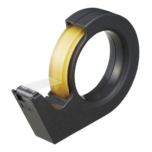 【1000円以上お買い上げで送料無料♪】コクヨ テープカッター カルカット ハンディタイプ大巻き 黒 - メール便発送