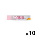 【1000円以上お買い上げで送料無料♪】プラス 消しゴム Wエアイン あんしん ピンク 10個セット - メール便発送