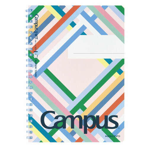 【1000円以上お買い上げで送料無料♪】Campus キャンパス ソフトリング ノート PAPIER TIGRE パピエティグル A5 5mm方眼ドット罫 50枚 リュバン フランス パリ コクヨ - メール便発送のサムネイル