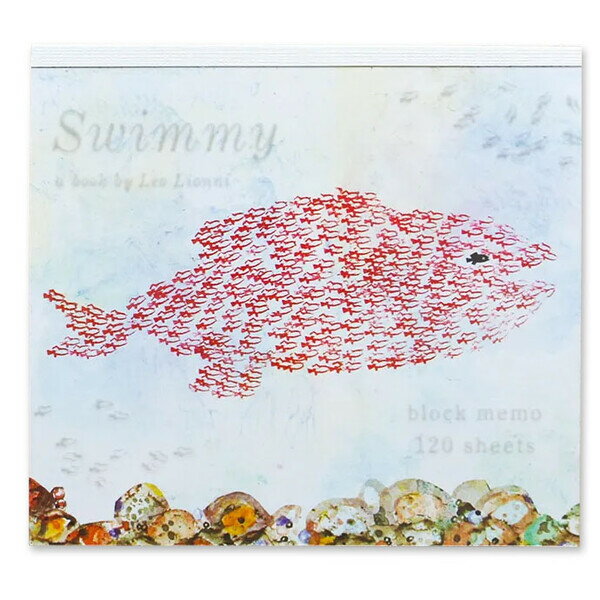 商品名レオ・レオニ ブロックメモ Swimmy スイミー 4柄×各30枚 計120枚 PET表紙 人気 絵本 かわいい 表現社説明大人から子どもまで、幅広く愛される「レオ・レオニ」の名作絵本の世界♪楽しい4柄、たっぷり使える計120枚綴り「ブロックメモ」です。しっかりと厚みのある紙を使用しているため、裏移りしにくい。メモとしてだけでなく、プレゼントに添えるカードとしても◎表紙はPET素材で、メモを汚れやキズから守ります。【サイズ】約W100×H90mm【材　質】中紙=紙、表紙=PET樹脂【内　容】4柄×各30枚 (計120枚)品番22-903この商品について 必ずご確認ください配送についてメール便での配送になります。→ご利用の際は必ずお読みください 送料について ご注文合計額が￥1000 (税込)以上で、全国一律『送料無料』です。 →詳細はこちら返品→返品・交換・キャンセルについて※メール便は、日時指定、代金引換、ギフトラッピング・熨斗サービスに対応しておりません。