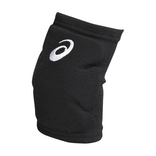 Supporters - 【送料無料】アシックス VBエルボーパッドGELパッド Lサイズ 1個入り ブラック×ホワイト バレーボール 部活 サポーター - メール便発送