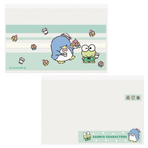 【1000円以上お買い上げで送料無料♪】エムプラン マイナカード クリアケース サンリオキャラクターズ けろっぴ & タキシードサム - メール便発送のサムネイル