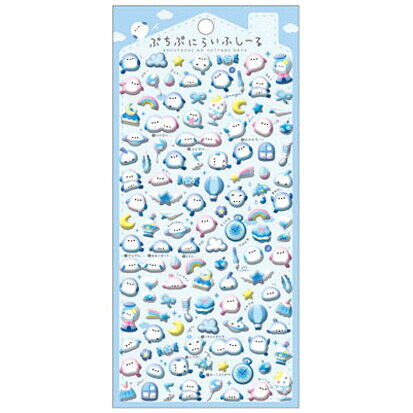 【1000円以上お買い上げで送料無料♪】シール ぷちぷにらいふしーる えながらいふ シマエナガ ミニサイズ 立体 デコ かわいい クーリア - メール便発送 clipps-10402853 Clips クリップス パッケージ画像