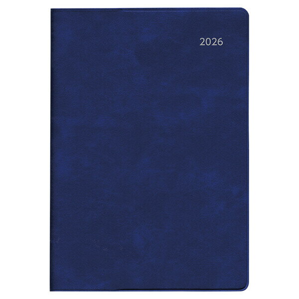 Rakuten - 【1000円以上お買い上げで送料無料♪】ダイゴー 2026年 手帳・ダイアリー 3月始まり Appoint A6 1ヶ月ブロック ネイビー - メール便発送
