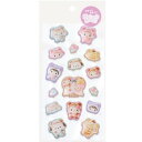 【1000円以上お買い上げで送料無料♪】サンリオキャラクターズ ぷくっとシール MIXラテクマベビー クロミ マイメロ シナモロール プリン かわいい エムプラン - メール便発送