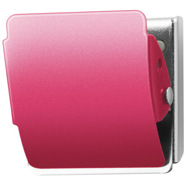 【1000円以上お買い上げで送料無料♪】プラス マグネットクリップ ホールド. Mサイズ ピンク 保持枚数約90枚 CP-040MCR - メール便発送