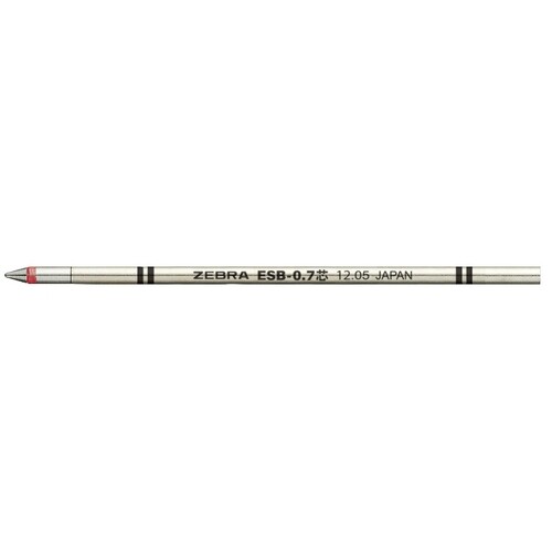 【1000円以上お買い上げで送料無料♪】ゼブラ ESB-0.7芯 赤 RESB7-R - メール便発送