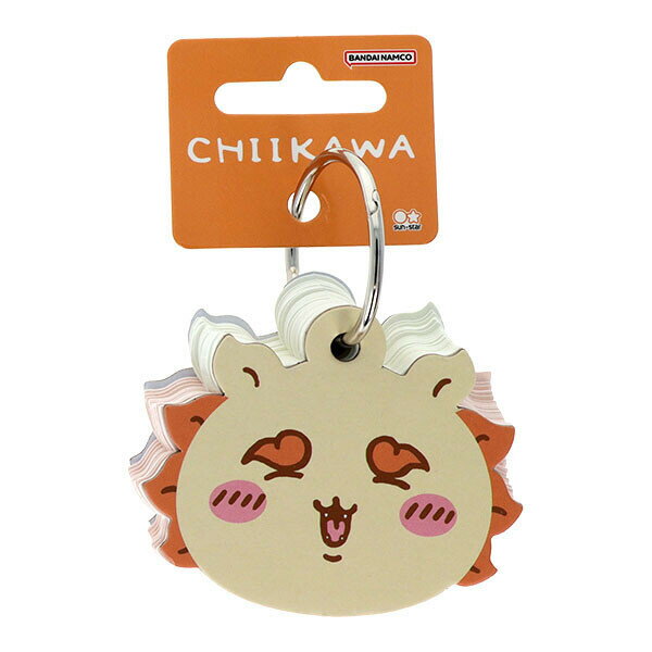 【1000円以上お買い上げで送料無料♪】ちいかわ ダイカットメッセージカード シーサー 50枚入 リング付 ギフト用タグ メモ かわいい サンスター文具 - メ...