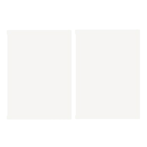 【1000円以上お買い上げで送料無料♪】共栄プラスチック 硬筆用ソフト透明下敷 B5 2個セット - メール便発送