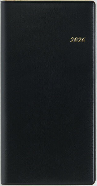 【送料無料】高橋書店 2026年 手帳・ダイアリー 3月始まり 【804】ニューダイアリー 手帳判 1週間+メモ 黒 - メール便発送