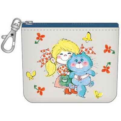 商品名水森亜土 プチポーチ グレー カニカン付 小物入れ リップ キャンディ 女の子 レトロ かわいい スクエア説明日本女性の“かわいい”をリードしてきた「水森亜土」さんデザイン♪世代を超えて愛され続ける彼女の世界観が、存分に味わえる新シリーズです。手のひらサイズの「プチポーチ」です。リップやキャンディなど、小さなアイテムを収納できます。カニカン付なので、バッグにも付けられて便利。【サイズ】約W110×H85×D25mm【材　質】PVCレザー【生産国】中国品番AN26-43この商品について 必ずご確認ください配送についてメール便での配送になります。→ご利用の際は必ずお読みください 送料について ご注文合計額が￥1000 (税込)以上で、全国一律『送料無料』です。 →詳細はこちら返品→返品・交換・キャンセルについて※メール便は、日時指定、代金引換、ギフトラッピング・熨斗サービスに対応しておりません。
