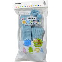 【1000円以上お買い上げで送料無料♪】手芸 手作り 入園入学用品 基本パーツ 5点セット ライトブルー (カラーテープ/カラーひも/Dカン/ループエンド) 作...