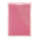【1000円以上お買い上げで送料無料♪】プラス クリップ付ボードホルダー カモフラージュ ピンク FL-130CH 桃 - メール便発送