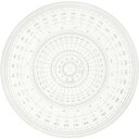 【送料無料】内田洋行 全円分度器 ビニール 15cm 1-822-0001 - メール便発送