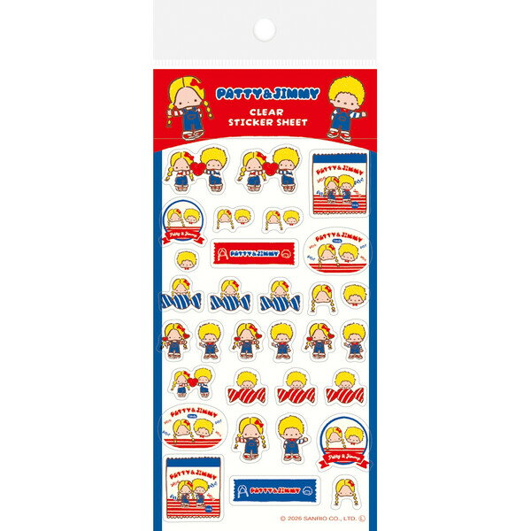 楽天市場】パティ&ジミー サンリオ（ラベル・ステッカー｜文房具・事務