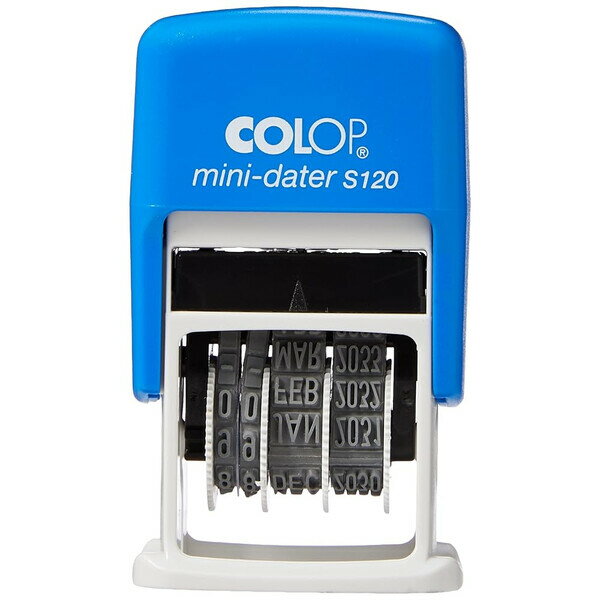 【送料無料】COLOP コロップ 日付スタンプ 英語版 インク黒 西暦 12年間対応 事務印 ビジネス 日本システムス - メール便発送