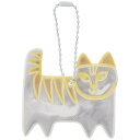 【送料無料】GLIMMIS グリミス リフレクター リサ・ラーソン フェリックス イエロー ネコ 猫 反射 キーホルダー 交通安全 防犯 通学 かわいい - メ...