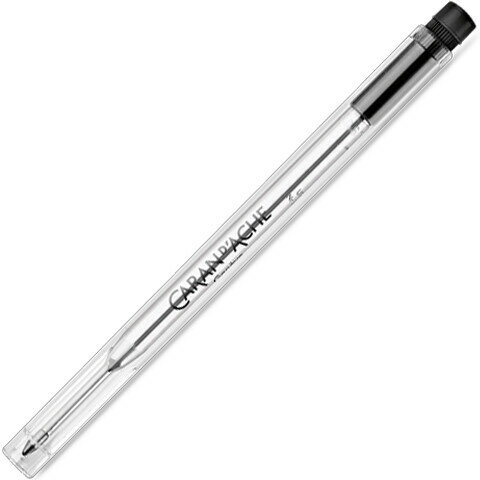 【送料無料】CARAN D'ACHE カランダッシュ ゴリアットカートリッジ 油性 ボールペン 替芯 細字/F 黒 ス..