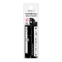 【1000円以上お買い上げで送料無料♪】マルチ定規 16cm 黒A 不透明 折りたたみ コンパクト 15度 角度 穴あき 印 持ち運び 携帯 ペンケース ミドリ...