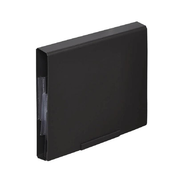 Rakuten - 【送料無料】キングジム 冷蔵庫ピタッとファイル(郵便物整理タイプ) スキットマン 黒 2951-BK - メール便発送