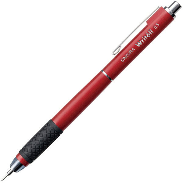 商品名限定軸色 ライトルシャープ 0.5mm レッド Wノック 細いペン先 保護 持ち運び 中学 高校 授業 勉強 サクラクレパス説明ペン先出し&芯出しをノックでコントロール!持ち運びにも便利な、ダブルノックシャープペンシル「ライトルシャープ」です。タフにアクティブに! 春夏トレンドカラーの限定軸で登場!アウトドアでの活動をイメージしたカラーリングです。■ライトルシャープ・ 深いノックでペン先の出し入れができ、浅いノックで芯が出せます。・ ペン先を収納すれば、持ち運び時にペン先の折れや曲がりを気にする必要がありません。・ 製図用シャープのようにペン先が細いので、筆記時の視認性に優れていて、グラフや図を描くのに最適です。【サイズ】約W140×H11×D9mm【重　量】約10g【材　質】軸=ABS樹脂・グリップ:エラストマー、ペン先=AS、 キャップ・先金=真鍮、 クリップ・先端パイプ=ステンレス【芯　径】0.5mm品番NS505W#19この商品について 必ずご確認ください配送についてメール便での配送になります。→ご利用の際は必ずお読みください 送料について ご注文合計額が￥1000 (税込)以上で、全国一律『送料無料』です。 →詳細はこちら返品→返品・交換・キャンセルについて※メール便は、日時指定、代金引換、ギフトラッピング・熨斗サービスに対応しておりません。