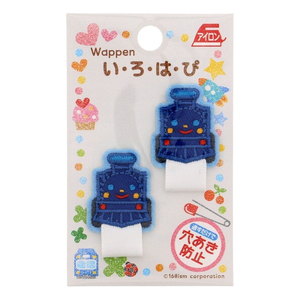 商品名パイオニア 名札用ワッペン いろはぴ 汽車説明ワッペンについているリボンの輪に名札ピンを通すだけで衣服への穴あきを防ぎます毎日着るものだから かしこく★かわいく♪穴あき防止しましょう大きくなってきたピンの穴を隠すにもどうぞ商品サイズ約36×232枚入り品番23287この商品について 必ずご確認ください配送についてメール便での配送になります。→ご利用の際は必ずお読みください 送料について ご注文合計額が￥1000 (税込)以上で、全国一律『送料無料』です。 →詳細はこちら返品→返品・交換・キャンセルについて※メール便は、日時指定、代金引換、ギフトラッピング・熨斗サービスに対応しておりません。