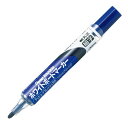 【1000円以上お買い上げで送料無料♪】ぺんてる ホワイトボードマーカー ノックル 丸 細字 青 - メール便発送