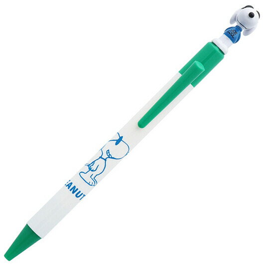 スヌーピー PEANUTS ジョー・クール マスコットペン シャープペン HB 0.5mm サイドノック式 かわいい サンスター文具 - メール便発送