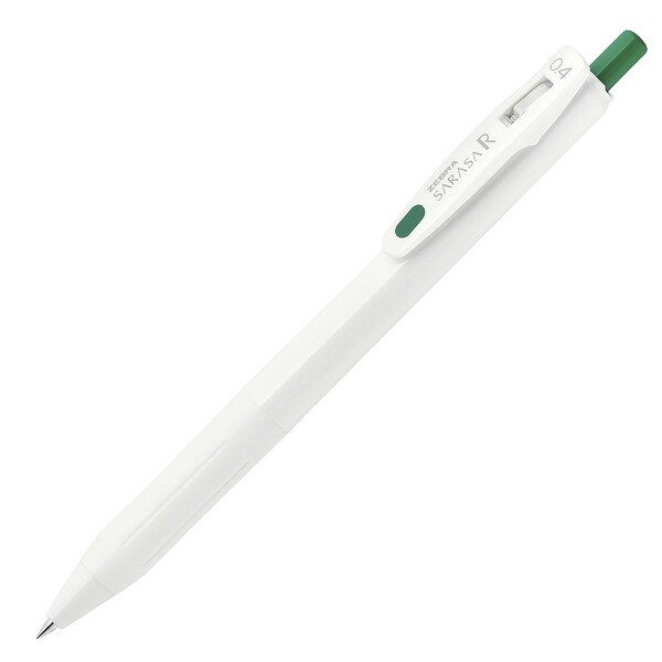 樂天商城 - 【1000円以上お買い上げで送料無料♪】ゼブラ ジェルボールペン サラサR 0.4mm 緑 - メール便発送