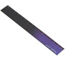 【送料無料】15cm定規 Yellow Knife THIS INDUSTRIAL A6063 Ruler ルーラー グラデーション アルミ製 高級感 日本製 ラダイト - メール便発送