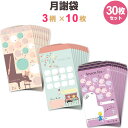 【送料無料】【3柄×各10枚セット】 月謝袋 SHINZI KATOH シンジカトウ 計30枚 音楽 ピアノ レッスン かわいい 習い事 料金 謝礼 封筒 家計...