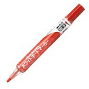 【1000円以上お買い上げで送料無料♪】ぺんてる ホワイトボードマーカー ノックル 丸 細字 赤 - メール便発送