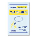 【1000円以上お買い上げで送料無料♪】シモジマ HEIKO 規格ポリ袋 ヘイコーポリエチレン袋 0.06mm厚 No.612 12号 50枚 食品衛生法規格基...