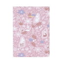 【送料無料】ムーミン 日記帳 EASY JOURNAL イージージャーナル B7 ピンク 368ページ 横罫 16行 日付フリー 北欧 かわいい ダイゴー - メール便発送